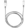 Verbatim Cavo Micro USB di Ricarica e Sincronizzazione 100 cm, colore Argento (VERBATIM MICRO B USB CABLE SYNC & CHARGE 100CM S