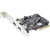 StarTech.com SCHEDA PCIE USB 3.2 GEN 2