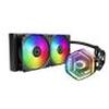 COOLER MASTER DISS A LIQUIDO COOLER MASTER - MASTER LIQUID 240 ATMOS ARGB - SK LGA1700, LGA1200, LGA1151, LGA1150, LGA1155, LGA1156,AM5,AM4