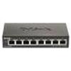 D-Link DGS-1100-08V2 switch di rete Gestito L2 Gigabit Ethernet [10/100/1000] Nero (D-Link DGS 1100-08V2 - Switch - intelligent