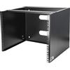 StarTech.com Staffa Rack 19 8U a Parete - Profondit 35 cm Profilo Basso - Rack 19 pollici per Switch Patch Panel Server e Disp