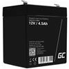 Green Cell Batteria Green Cell AGM VRLA 12V 4,5Ah senza manutenzione per unità UPS