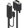 DATALOGIC ALOGIC HDVG-MM-02 cavo e adattatore video 2 m HDMI + Micro USB VGA Nero (ALOGIC 2M HDMI TO VGA CABLE - WITH USB POWER)