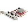 StarTech.com Scheda PCI Express USB a 4 porte - Scheda di espansione PCIe USB 10Gbps con 2 controller - 2 porte USB-C e 2 porte