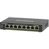NETGEAR GS308EP Gestito L2/L3 Gigabit Ethernet [10/100/1000] Supporto Power over Ethernet [PoE] Nero (NETGEAR Plus GS308EP - Sw