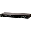 ATEN 8 Port USB/PS2 KVM, combo console , 2048x1536 , 2 level cascade, Broadcast,Multiplatform