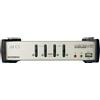 ATEN desktop switch KVMP 4 port PS2/USB with audio (KVM Cables included)