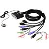 ATEN 2 Port USB HDMI KVM Audio / Video Dynasync / Auto Switch / Remote Control / Gaming KM support