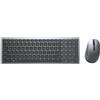 DELL KM7120W tastiera Mouse incluso RF senza fili + Bluetooth QWERTY US International Grigio, Titanio