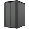 Lanview LOGON RDL26U81BL rack 26U Rack indipendenti Nero (19 26U Rack Cabinet 800 x - 1000 x 1342mm Data Line - - Black - Warranty: 60
