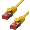 ProXtend 6FUTP-003Y cavo di rete Giallo 0,3 m Cat6 F/UTP [FTP] (CAT6 F/UTP CU LSZH Ethernet - Cable Yellow 30cm - Warranty: 360