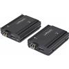 StarTech.com KVM Extender DisplayPort su fibra ottica, 4K 60Hz, kit di estensione, fino a 300m [multimodale] con moduli SFP+ pr