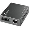TP-Link MC210CS convertitore multimediale di rete 1000 Mbit/s 1310 nm Modalit singola Nero (1000M RJ45 to 1000M single-mode SC