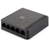 LevelOne GEU-0522 switch di rete Gigabit Ethernet (10/100/1000) Nero