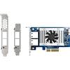 QNAP - Dual-port (10GBASE-T) 10GbE network expansion card, Intel X710, PCIe Gen3 x4