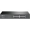 TP-Link TL-SG1016D Non gestito Gigabit Ethernet [10/100/1000] Nero (TP-LINK Switch TL-SG1016D 16xGBit Unmanaged Desktop)