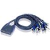 ATEN 4 Port USB KVM & Speaker- PROMO FINO AD ESAURIMENTO SCORTE