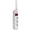 Salicru 680BA000001 protezione da sovraccarico Bianco 3 presa(e) AC 250 V 1,5 m