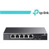 Mediamondo-IT TP-Link 5-Porte Gigabit Desktop PoE+ Switch con 1-Port PoE++ In e 4-Port PoE+Out