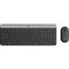 Logitech TASTIERA LOGITECH+MOUSE Wireless Desktop MK470 COMBO USB ULTRASOTTILI Colore GRAFITE 920-009196