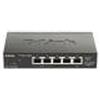 D-Link DGS-1100-05PDV2 switch di rete Gestito Gigabit Ethernet [10/100/1000] Supporto Power over Ethernet [PoE] Nero (D-Link DG