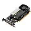 Pny Professional Graphics PNY VGA QUADRO T1000 LOW PROFILE 4GB GDDR6, 4x Mini DP, OEM VERS.