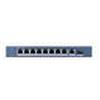 HIKVISION SWITCH HIKVISION L2Unmanaged8 Gigabit POE ports1 Gigabit RJ45 uplink port1 Gigabit SFP uplink port802.3af/atPoE power 110w