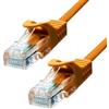 ProXtend 5UTP-003O cavo di rete Arancione 0,3 m Cat5e U/UTP [UTP] (CAT5e U/UTP CU PVC Ethernet - Cable Orange 30cm - Warranty:
