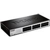 DLINK Switch UnManaged - D-Link 24 porte 10/100Mbps - Metallo & Rackable