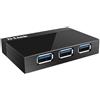 D-Link HUB USB - 4 porte USB 3.0 - 1 porta USB 3.0 tipo Micro-B per connessione al PC