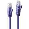 Lindy 48120 cavo di rete Viola 0,3 m Cat6 U/UTP [UTP] (0.3M Cat.6 U/Utp Cable, Purple - Warranty: 120M)