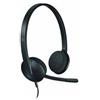 Logitech H340 Auricolare Cablato A Padiglione Ufficio USB tipo A Nero