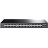 TP-Link SWITCH TP-LINK TL-SG1048 48P LAN GIGABIT DESKTOP 10/100/1000Mbps RACKMOUNTABLE RJ45 CASE ACCIAIO