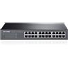 TP-Link SWITCH TP-LINK TL-SF1024D 24P LAN DESKTOP 10/100M MOUNTABLE RJ45 CASE ACCIAIO DA 13 POLLICI