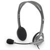 Logitech H111 Stereo Headset Auricolare Cablato A Padiglione Ufficio Grigio