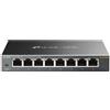TP-Link SWITCH TP-LINK TL-SG108E 8P LAN EASY SMART GIGABIT 10/100/1000Mbps RJ45 IGMP SNOOPINGMTU/PORT/TAG-BASED VLAN QOS