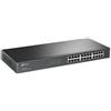 TP-Link SWITCH TP-LINK TL-SG1024 24P LAN GIGABIT DESKTOP 10/100/1000Mbps RACKMOUNTABLE RJ45 CASE ACCIAIO