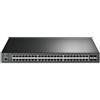 TP-Link Switch TP-LINK TL-SG3452P Managed L2 con 48 Porte Gigabit PoE e 4 Slot SFP-104 Gbps- Rack Mountable-