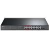 TPLINK SWITCH 16 GIGABIT 2SFP 16POE 192W