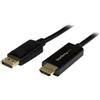 STARTECH Cavo convertitore adattatore displayport a hdmi - dp a hdmi da 1m - 4k - colore nero