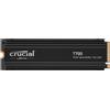 CRUCIAL SSD Crucial T700 - M.2 2280 4TB - PCIe 4.0 NVMe - 0.33 DWPD - Con dissipatore termico