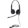 Jabra Biz 1500 Duo QD Auricolare Cablato A Padiglione Ufficio Bluetooth Nero
