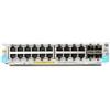 Hewlett Packard Enterprise Aruba 20-port 10/100/1000BASE-T PoE+ / 4-port 1G/10GbE SFP+ v3 zl2 Module