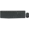 Logitech TASTIERA LOGITECH + MOUSE Wireless MK235 wireless affidabile fino a 10 metri