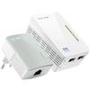 TP-Link Kit 2 powerline WiFi 2.4 GHz AV600 2+1 porte LAN TL-WPA4220