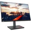 Lenovo ThinkVision P24h-30 - 24 inch - Quad HD IPS LED Monitor - 2560x1440 - Pivot / HAS / RJ45 / USB-C