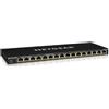 NETGEAR SWITCH 16P GIGAB POE RACK MOUNTABLE &DESKTOP