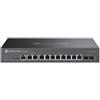 TP-Link Omada ER7412-M2 router cablato 2.5 Gigabit Ethernet, Gigabit Ethernet Nero (Multi-Gig Rackmount/Desktop VPN Router)