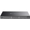 TP-Link Omada SG2452LP switch di rete Gestito L2/L2 Gigabit Ethernet 10/100/1000 Supporto Power over Ethernet PoE 1U Nero (TP-L