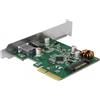 DeLOCK 90299 scheda di interfaccia e adattatore Interno USB 3.2 Gen 1 3.1 Gen 1 (Delock PCIe x4 / 1x USB Type-C USB3.2 Gen2 1x